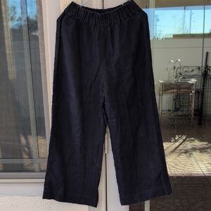 Elizabeth Suzann Navy Linen Pants